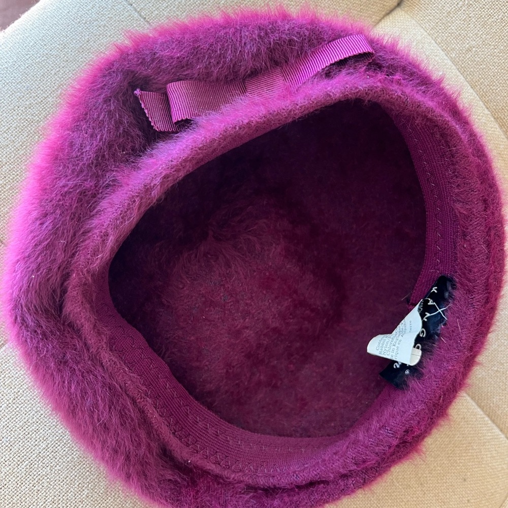 Kangol Fuzzy Pink Beret